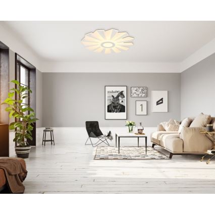 Globo - LED Hämardatav laevalgusti LED/58W/230V 2700-6000K d. 50 cm valge + kaugjuhtimispult