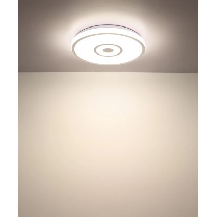 Globo - LED laelamp LED/24W/230V 3000/4000/6000K läbimõõt 38 cm valge/mattkroom