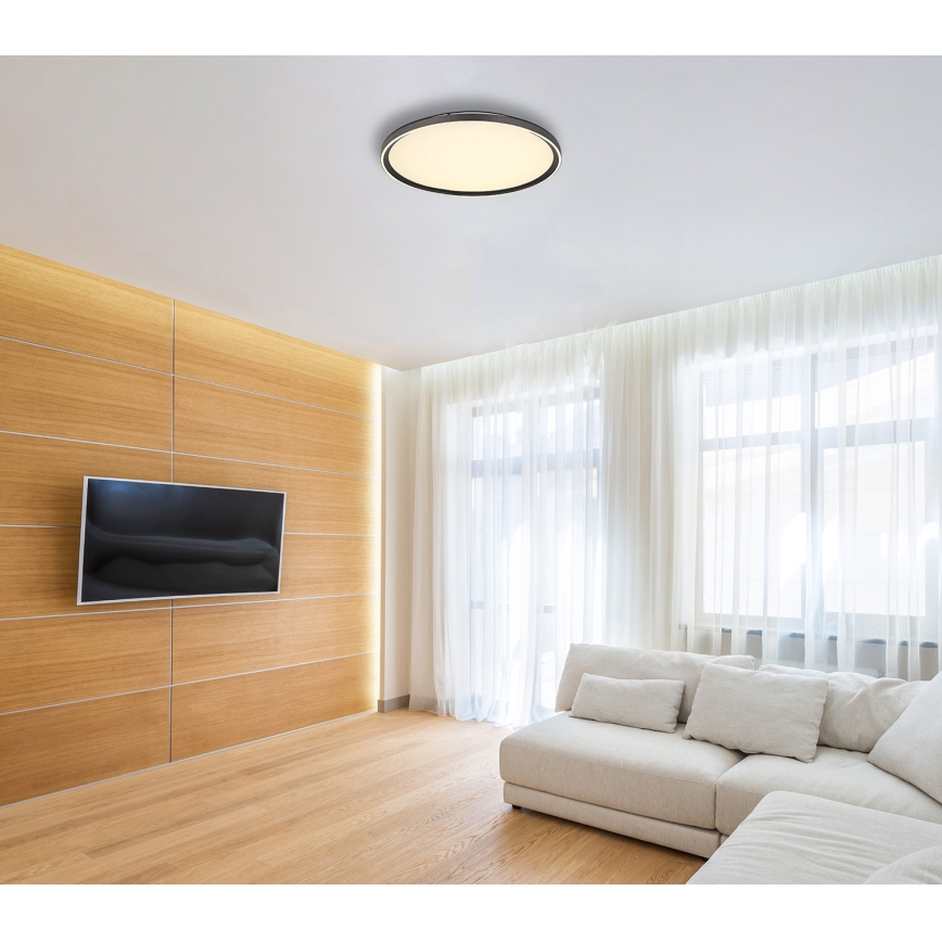 Globo - LED Hämardatav laevalgusti LED/48W/230V d. 50 cm 2700-6000K + kaugjuhtimispult