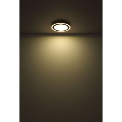 Globo - LED Laevalgusti LED/24W/230V 4000K d. 34 cm must
