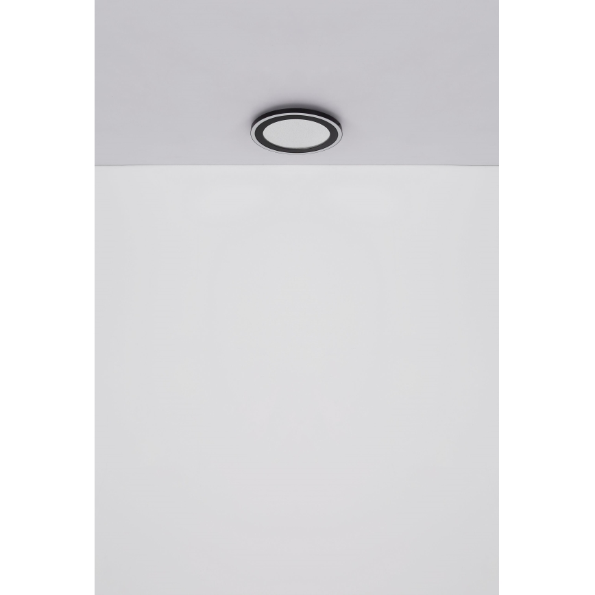 Globo - LED Laevalgusti LED/24W/230V 4000K d. 34 cm must