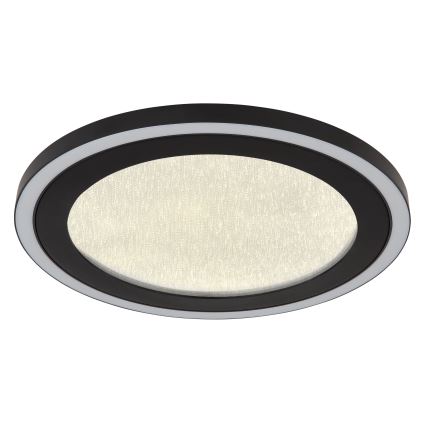 Globo - LED Laevalgusti LED/24W/230V 4000K d. 34 cm must