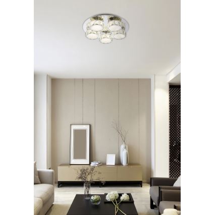 Globo - LED Hämardatav laevalgusti LED/40W/230V 4000K d. 40 cm