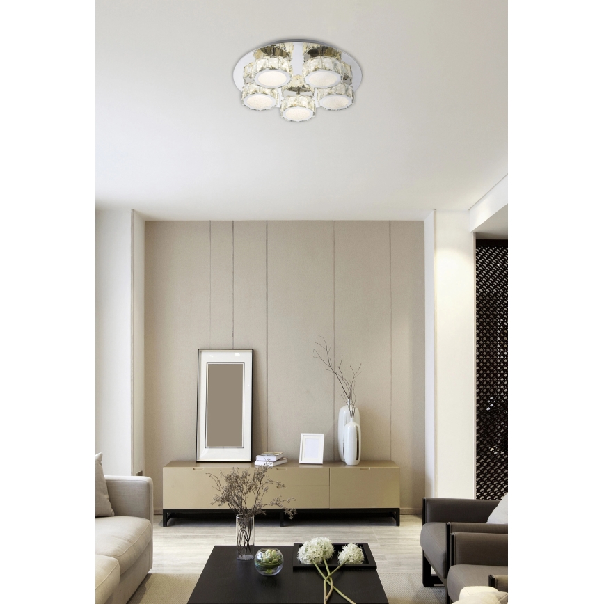 Globo - LED Hämardatav laevalgusti LED/40W/230V 4000K d. 40 cm