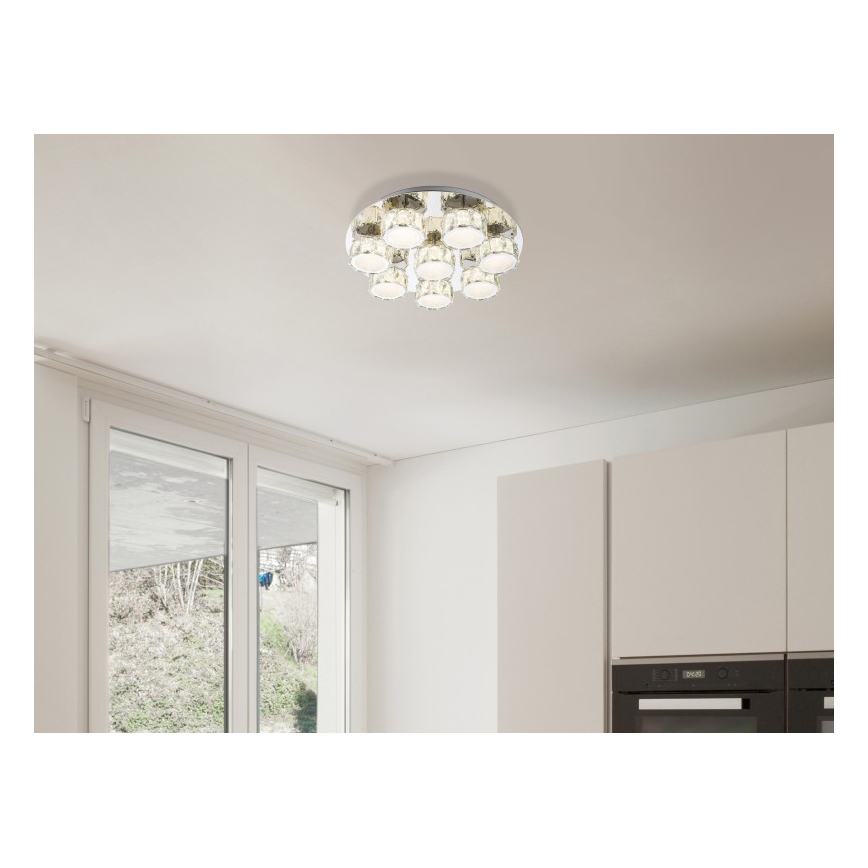 Globo - LED Hämardatav laevalgusti LED/64W/230V 4000K d. 50 cm
