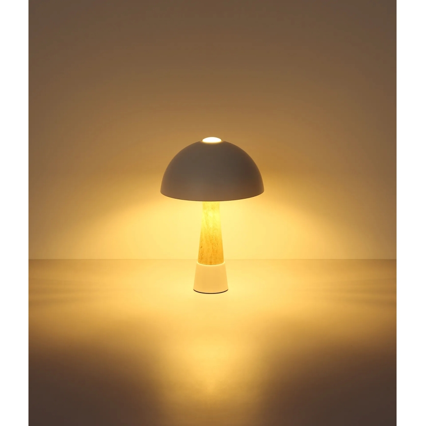 Globo - laualamp 1xE27ILLU/40W/230V kreemjas