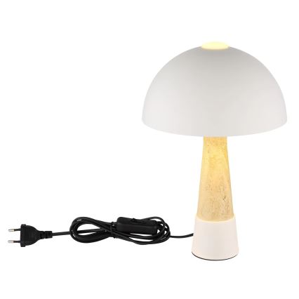 Globo - laualamp 1xE27ILLU/40W/230V kreemjas
