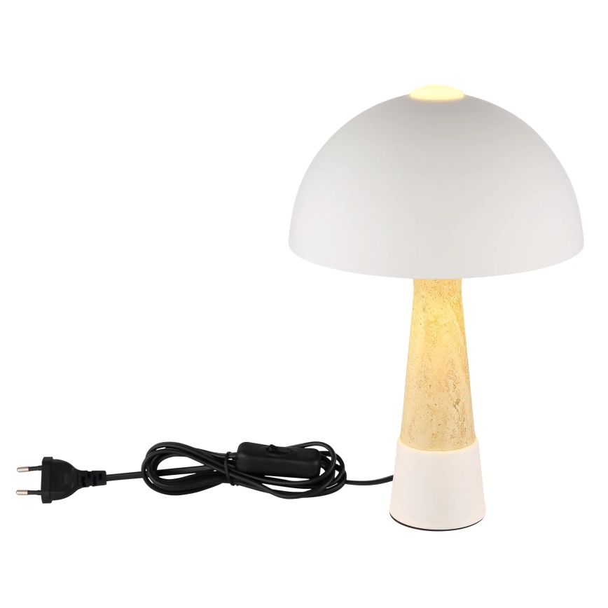 Globo - laualamp 1xE27ILLU/40W/230V kreemjas