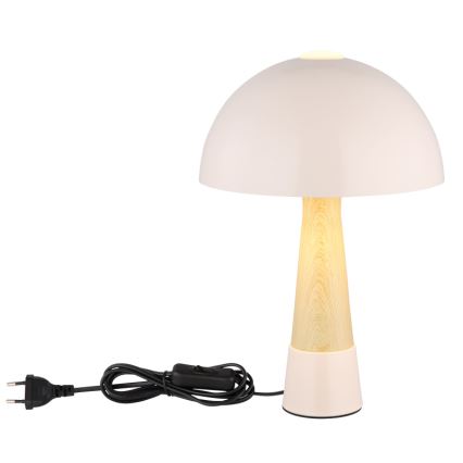 Globo - Laualamp 1xE27ILLU/40W/230V beež
