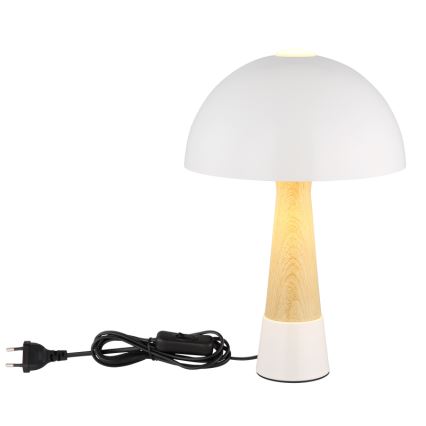 Globo - Laualamp 1xE27ILLU/40W/230V valge