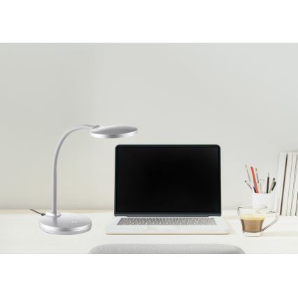 Globo - LED Hämardatav paindlik puutetundlik Laualamp LED/4,6W/230V hõbedane