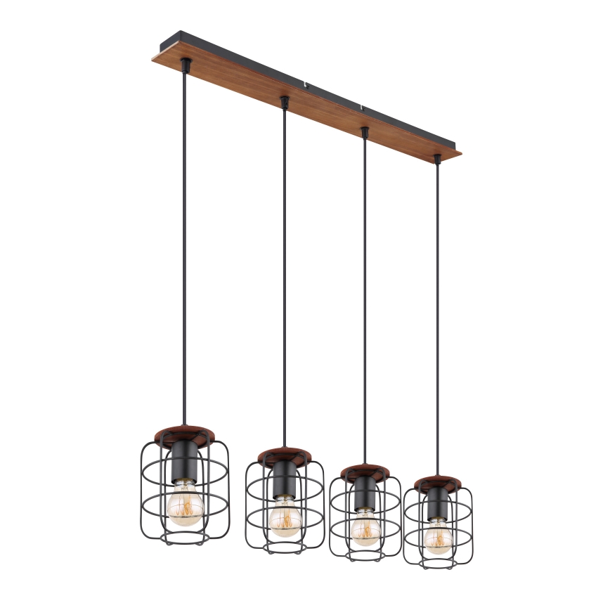 Globo - rippvalgusti kaabliga 4xE27/40W/230V