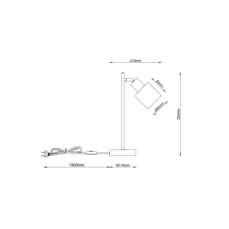 Globo - Laualamp 1xE14/25W/230V