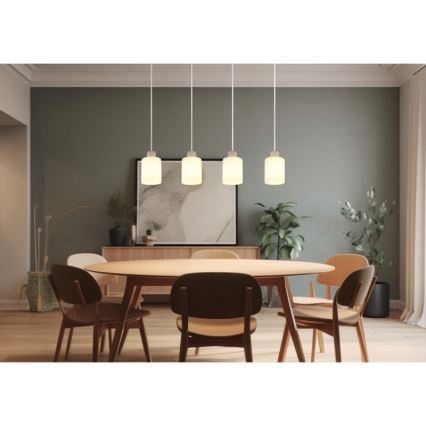 Globo - Lühter kaablil 4xE27/40W/230V