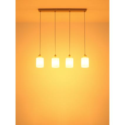 Globo - Lühter kaablil 4xE27/40W/230V