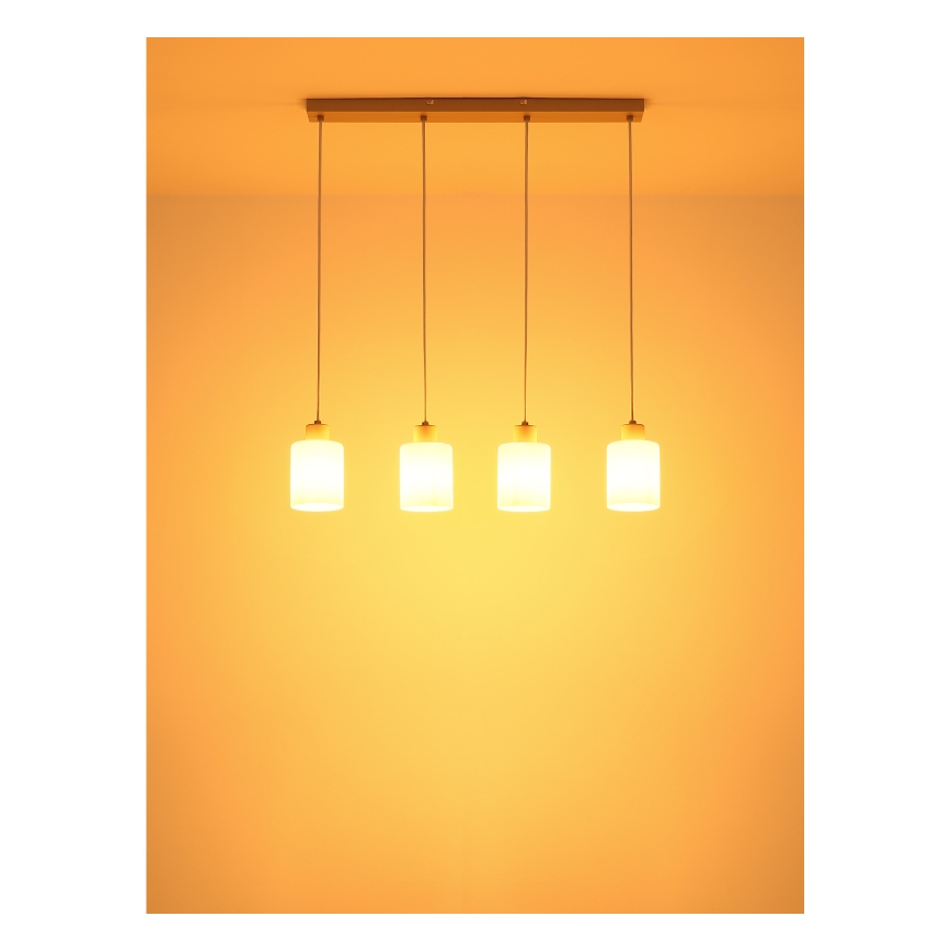 Globo - Lühter kaablil 4xE27/40W/230V