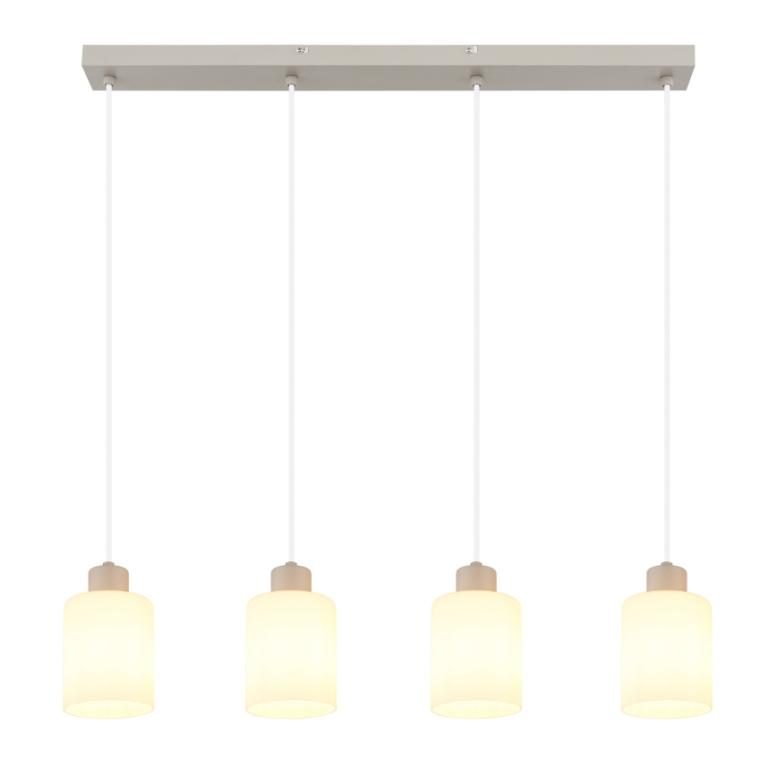 Globo - Lühter kaablil 4xE27/40W/230V