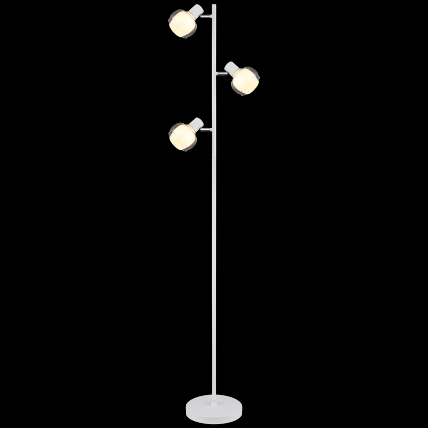 Globo - põrandalamp 3xE14/40W/230V valge