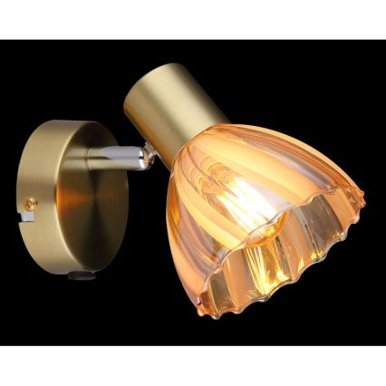 Globo - Kohtvalgusti seinale 1xE14/40W/230V kuldne