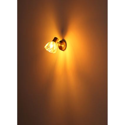 Globo - Kohtvalgusti seinale 1xE14/40W/230V kuldne