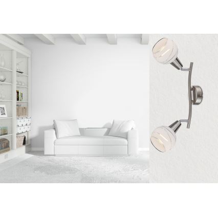 Globo - LED Kohtvalgusti 2xE14/4W/230V