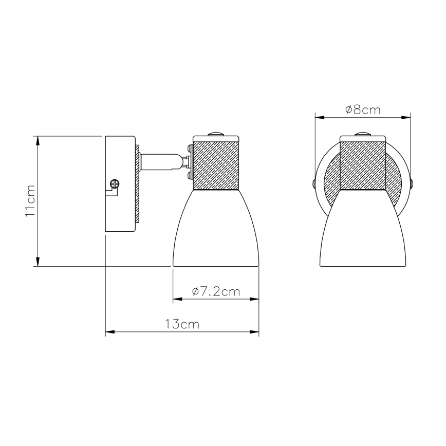 Globo - Kohtvalgusti 1xE14/40W/230V saar