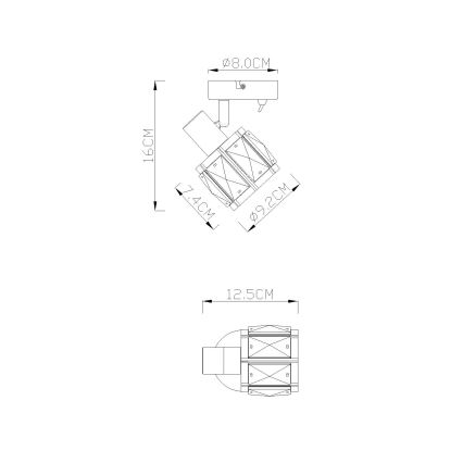 Globo - Kohtvalgusti seinale 1xE14/40W/230V