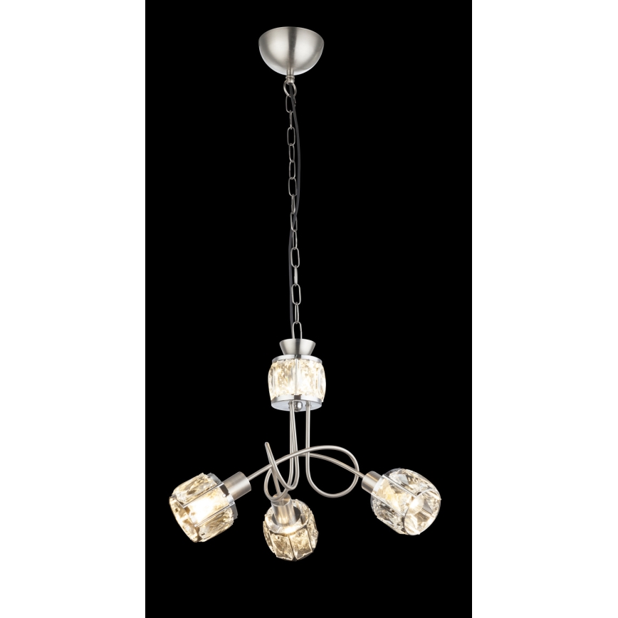 Globo - LED Lühter 3xE14/40W/230V + LED/5W