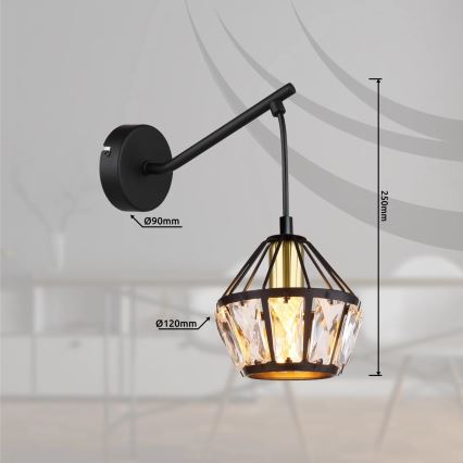Globo 54359W - Seinavalgusti LOIS 1xE14/40W/230V