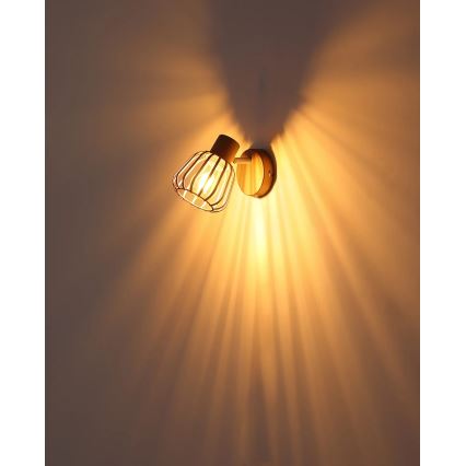 Globo - Seinale paigaldatav suunavalgusti 1xE27/40W/230V