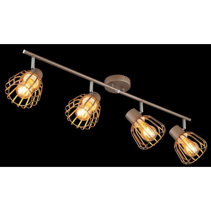 Globo - Spottvalgusti 4xE27/40W/230V