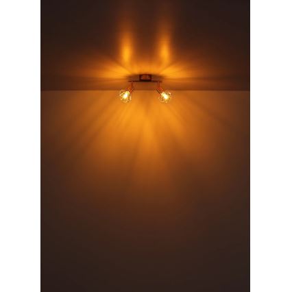Globo - Kohtvalgusti 2xE14/40W/230V kuldne