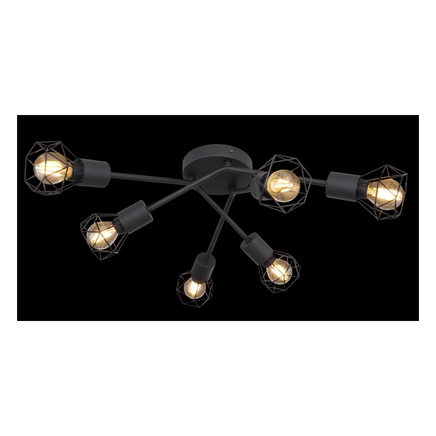 Globo - Kinnitatav lühter 6xE14/40W/230V