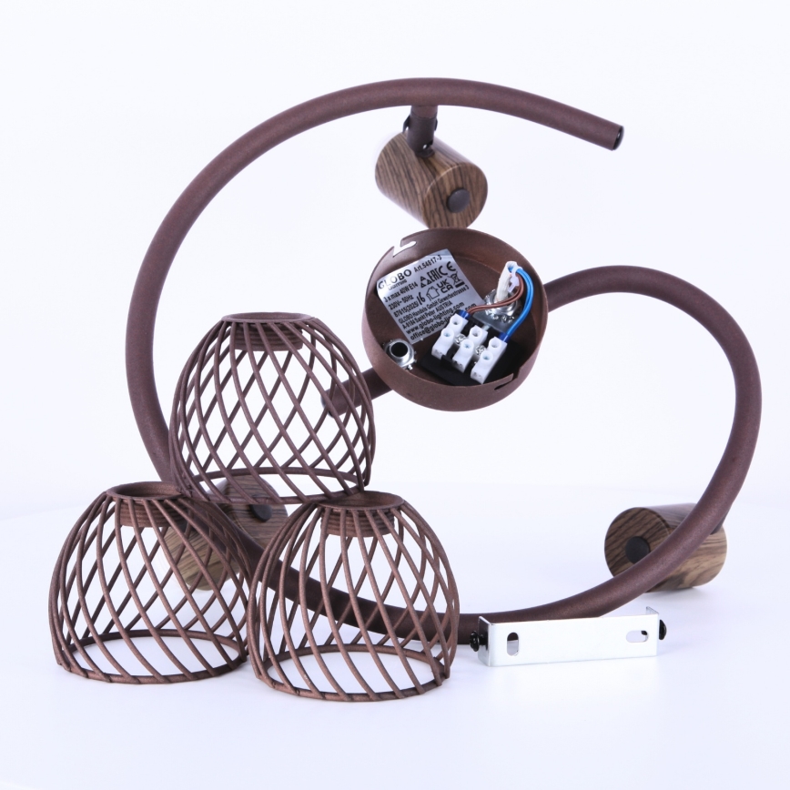 Globo 54817-3 - Kohtvalgusti ISABELLE 3xE14/40W/230V