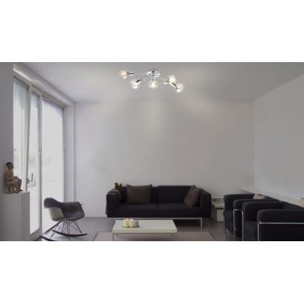 Globo - Kinnitatav lühter 5xE14/40W/230V