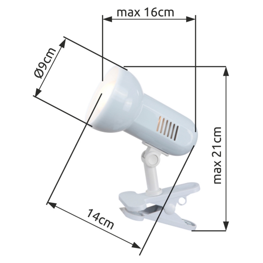 Globo - Laualamp 1xE27/40W/230V