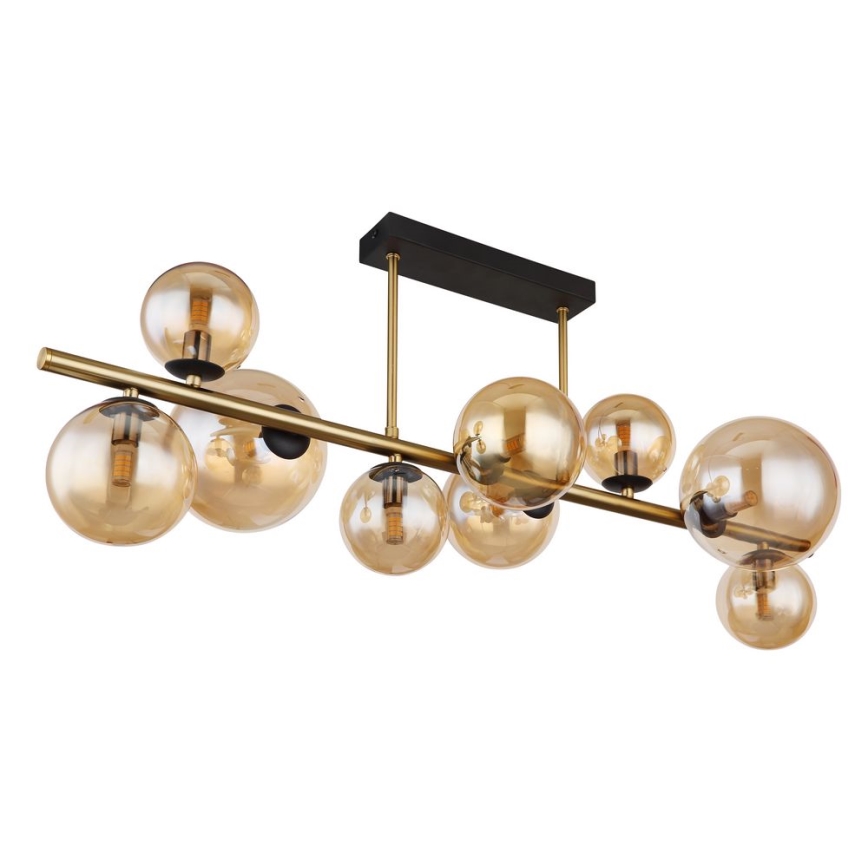 Globo - LED Ripplühter jäik 9xG9/3W/230V messing