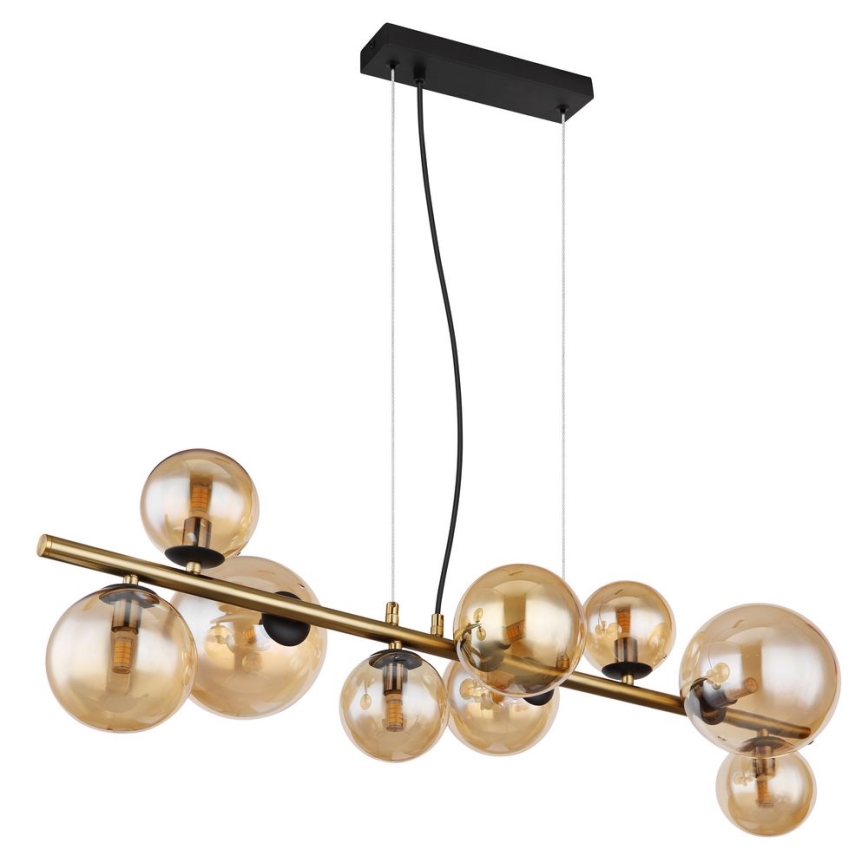 Globo - LED Ripplühter 9xG9/3W/230V messing