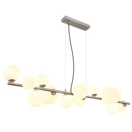 Globo - LED Põrandalamp 13xG9/3,5W/230V valge