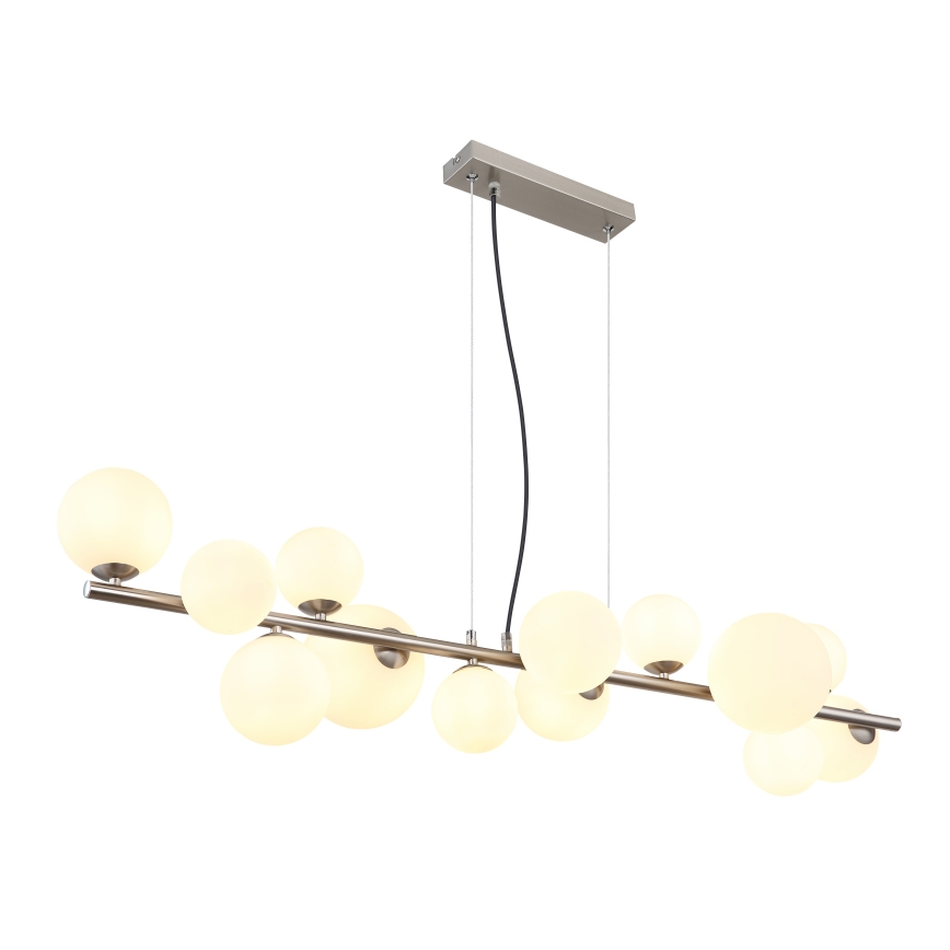 Globo - LED Põrandalamp 13xG9/3,5W/230V valge