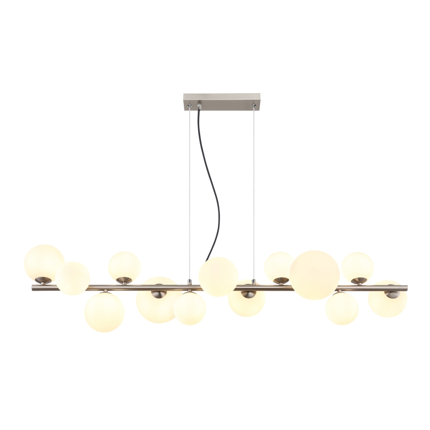 Globo - LED Põrandalamp 13xG9/3,5W/230V valge