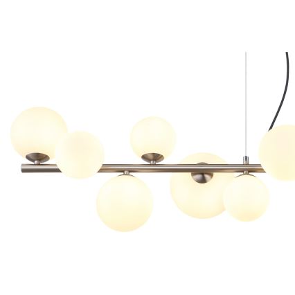 Globo - LED Põrandalamp 13xG9/3,5W/230V valge