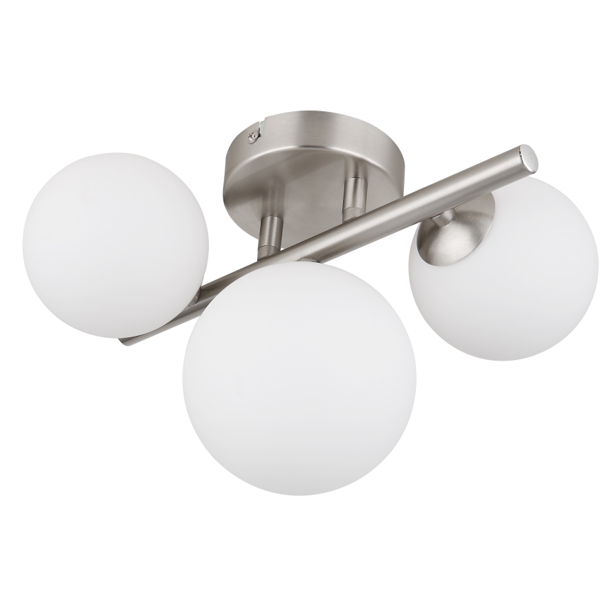 Globo - LED Pinnale kinnitatav lühter RIHA 3xG9/3,5W/230V matt kroom