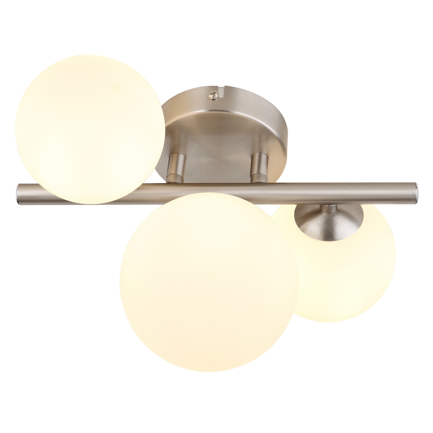 Globo - LED Pinnale kinnitatav lühter RIHA 3xG9/3,5W/230V matt kroom