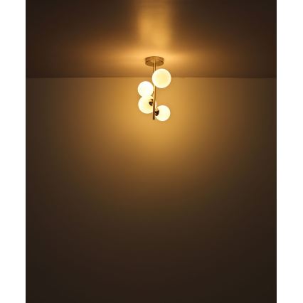 Globo - LED Ripplühter 4xG9/3W/230V matt kroom
