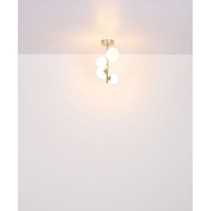 Globo - LED Ripplühter 4xG9/3W/230V matt kroom