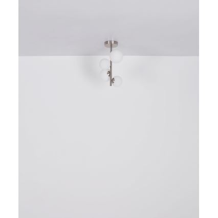 Globo - LED Ripplühter 4xG9/3W/230V matt kroom