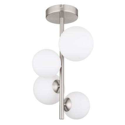 Globo - LED Ripplühter 4xG9/3W/230V matt kroom