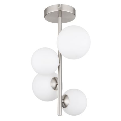 Globo - LED Ripplühter 4xG9/3W/230V kroom