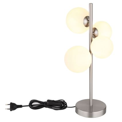 Globo - LED Laualamp 4xG9/3W/230V matt kroom